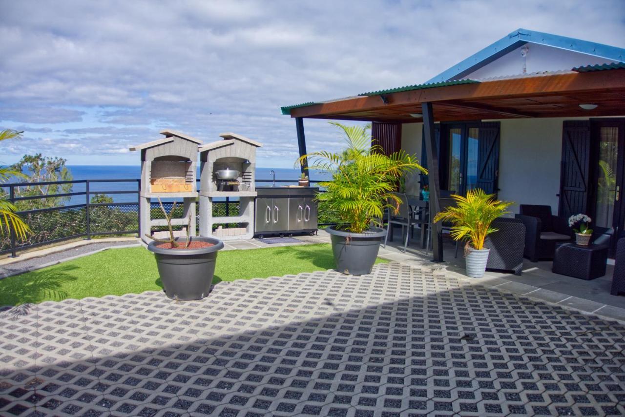 Ka Hema - Maison Entiere Avec Jacuzzi Et Vue Sur Mer Saint-Joseph Exterior foto
